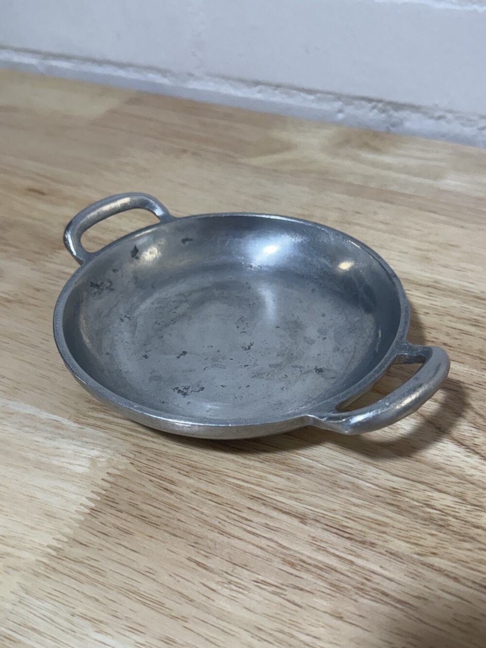 Vintage Wilton Armetale RWP Individual Gratin Baking Dish 6" Cast Aluminum